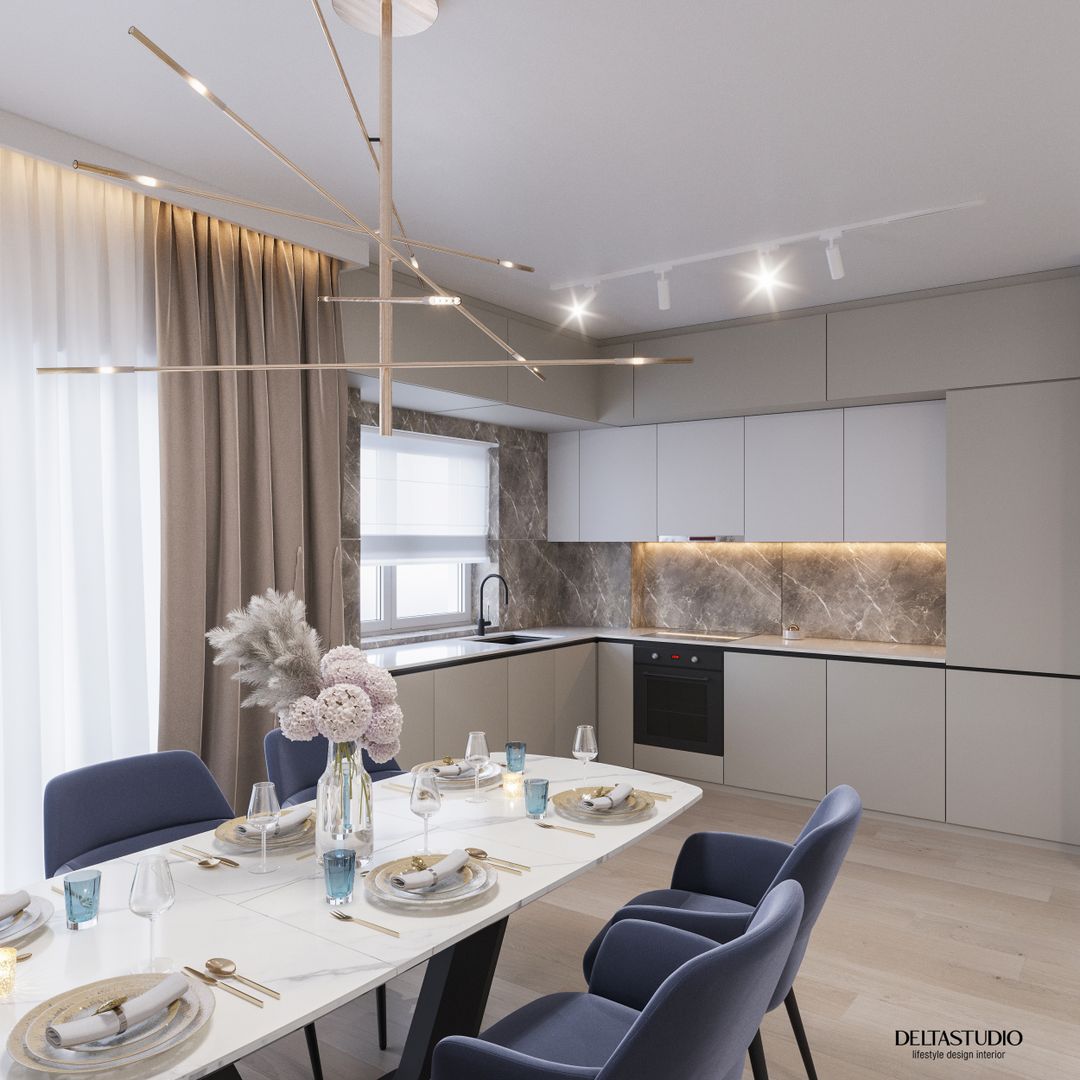 Penthouse cu 3 camere, orientare E, terasă 17 mp, Capitolis Residence - Poză 12