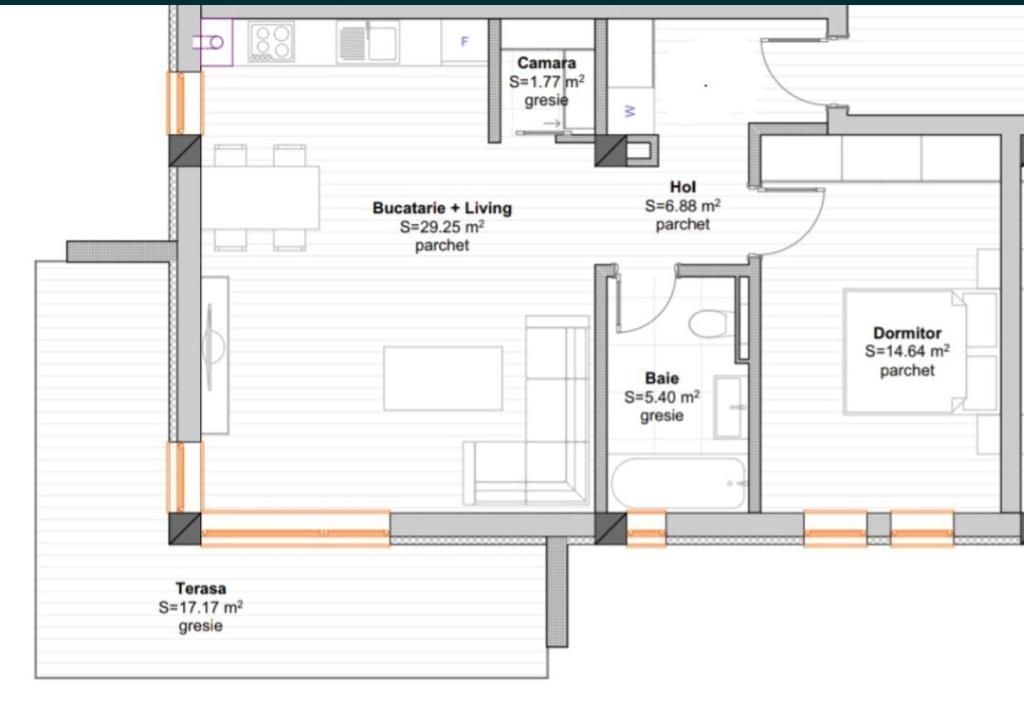 COMISION 0% | Apartament 2 Camere | 58 mp | Zona Giroc - Poză 12