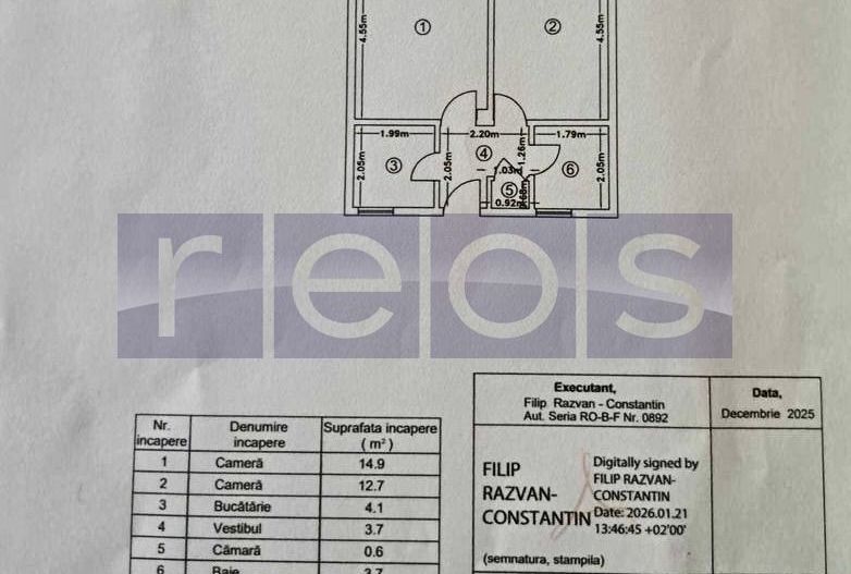 APARTAMENT 2 CAMERE | BUCURESTII NOI | POD CONSTANTA | METROU JIULUI - Poză 7