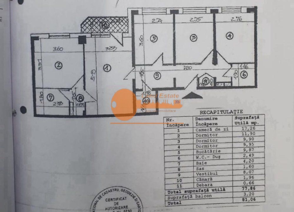 4 camere Stefan cel Mare ( bloc 1980 ) - Poză 10