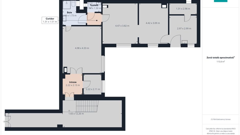 Apartament 3 camere ultracentral Oradea - Poză 10