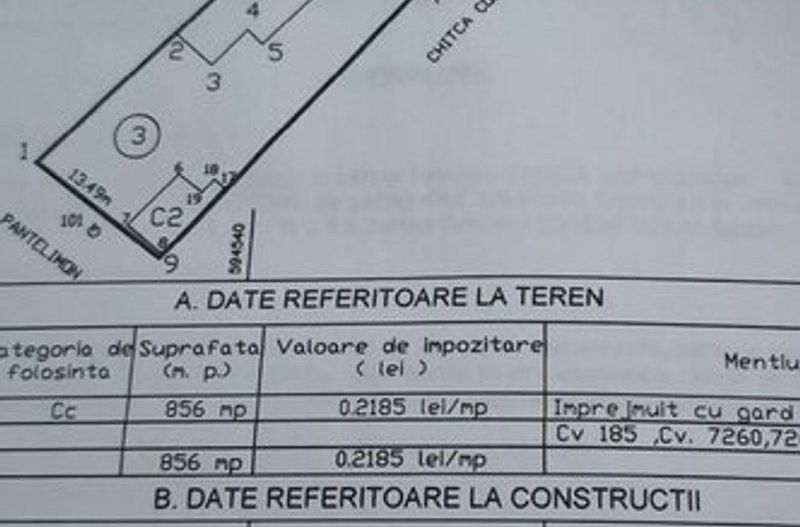 TEREN 856 MP - DESCHIDERE 13.49 - OPORTUNITATE INVESTITIE - UTILITATI - OFERTA - Poză 15