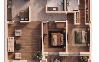 Apartament 3 camere decomandat 89 mp cu terase, bloc nou, Marasti! - Poză 6