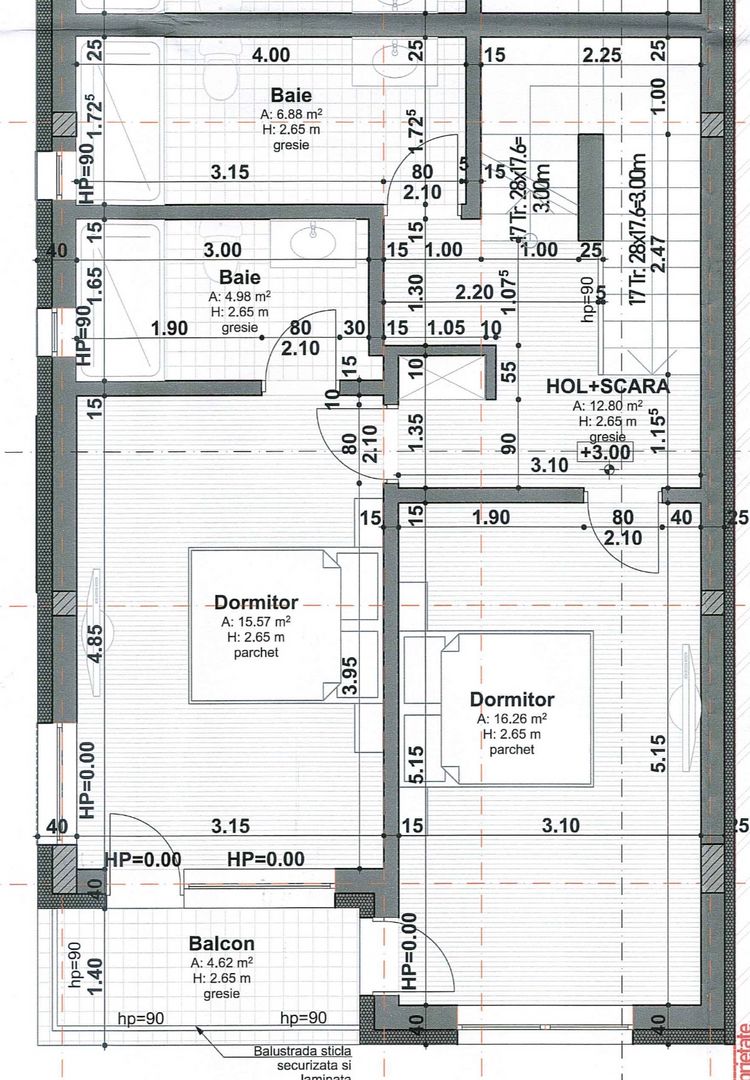 Duplex premium in Gruia, curte, panorama si acces rapid spre Centru - Schiță 3