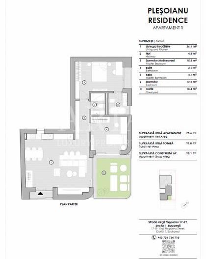 Apartament de lux in bloc boutique | Concept unic & finisaje premium - Poză 16