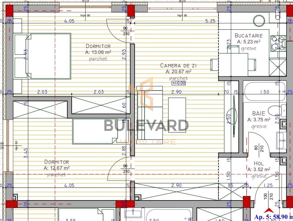 A partament cu 3 camere, zona strazii Somesului! - Poză 7