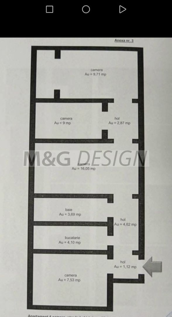 Ap 4 camere Dacia - Circumvalatiunii, etaj 2, CT, negociabil - Poză 33