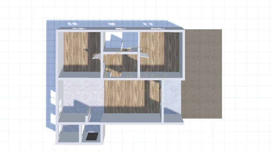 Apartament 3 camere - Dumbravita | Parter cu terasă&curte plus 2 locuri parcare - Schiță 23