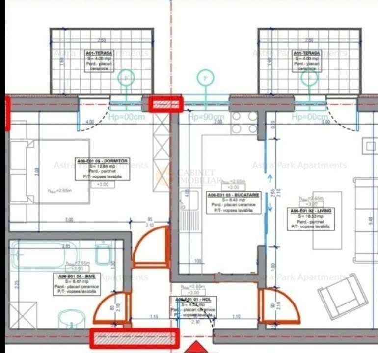 2 camere | Decomandat | Parcare | Centrala | SPA+Piscina | - Poză 12