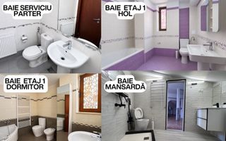 Vilă 6 camere Pipera| Iancu Nicolae | vedere lac | curte 200 mp - Poză 8