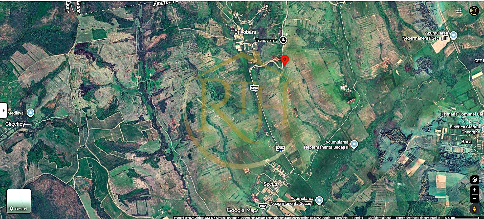 Terenuri extravilane de vânzare – Vizma & Crivobara, comuna Secaș, jud. Timiș - Poză 9