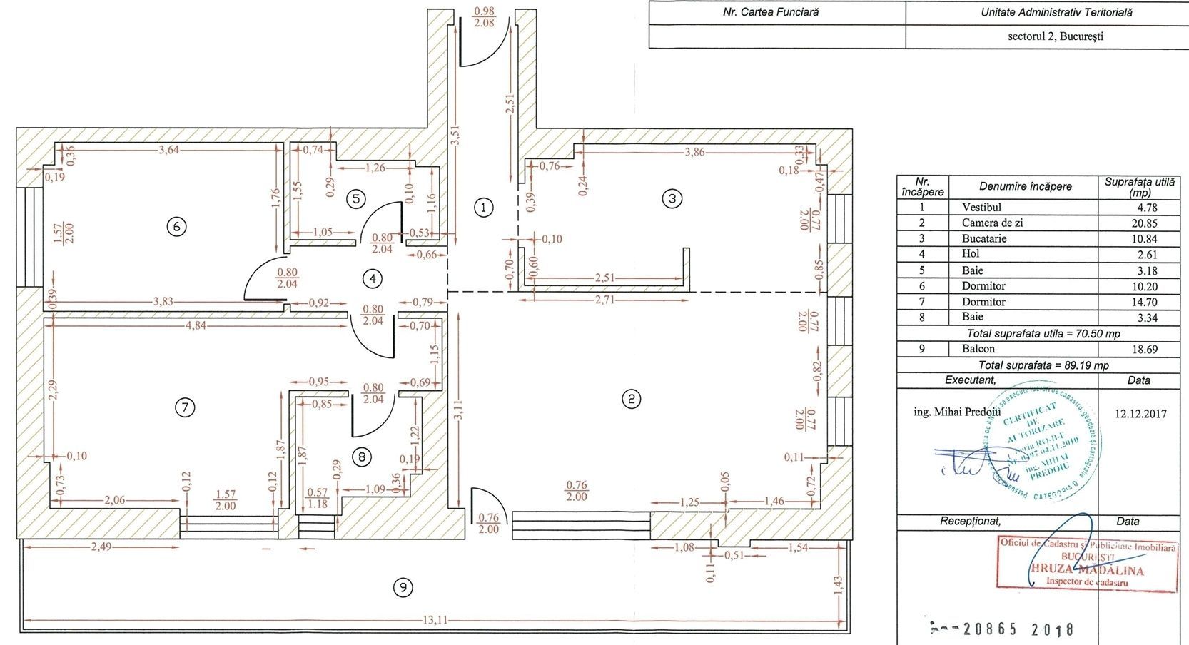 Apart 3 camere Belvedere Pipera Modelul Mare 90mp vedere panoramica - Poză 2
