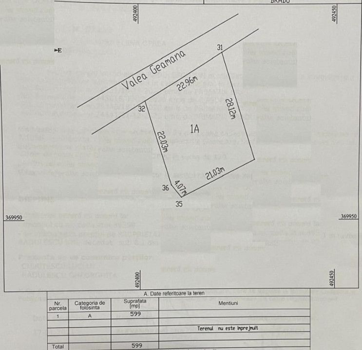 Teren intravilan - 599 MP - Geamana, Pitesti – zona excelenta, toate utilitatile - Poză 4