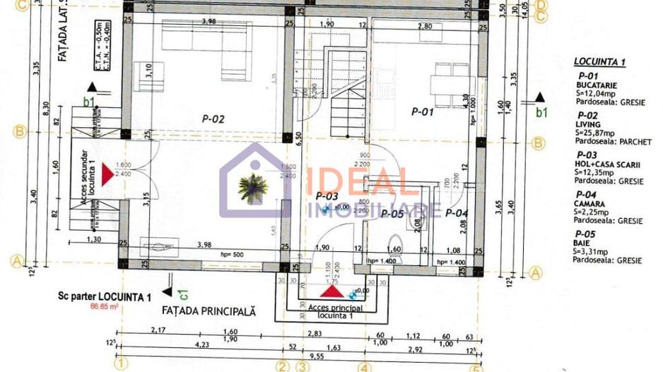 Duplex La CHEIE cu 4 camere, in Cisnadie - Schiță 25