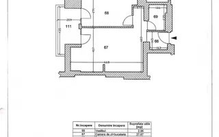 Apartament 2 camere Herastrau | Ideal Investitie | loc de parcare si boxa - Schiță 14