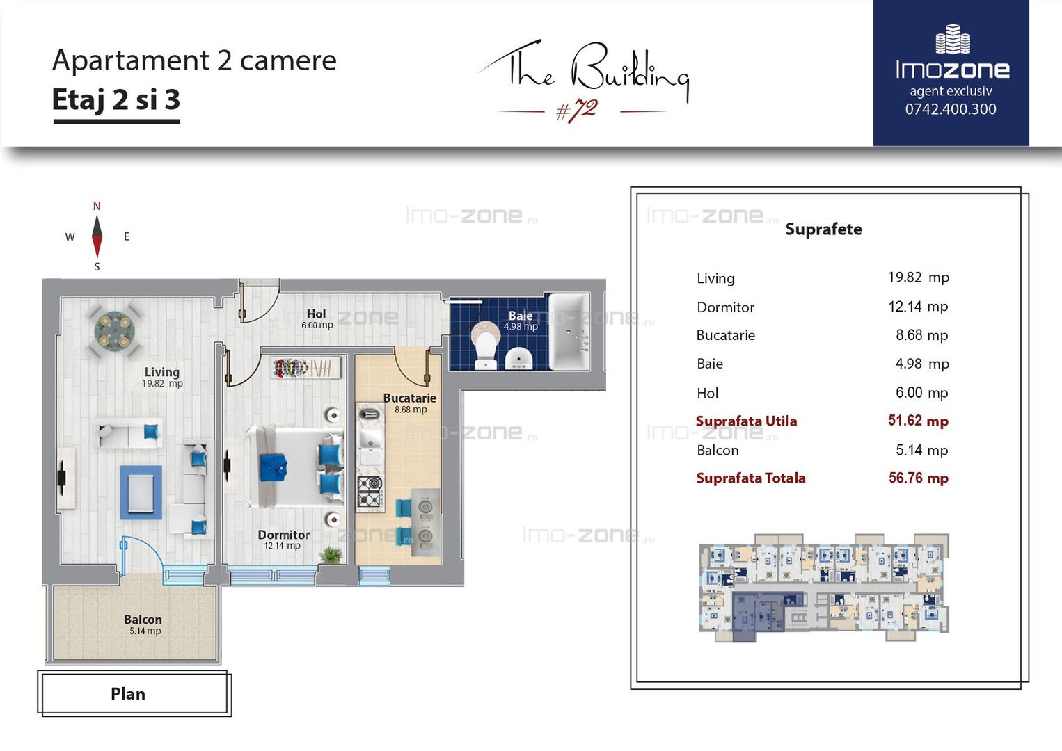 2 camere Militari, langa metrou Pacii, LIDL, Kaufland, 1/8, decomandat - Schiță 9