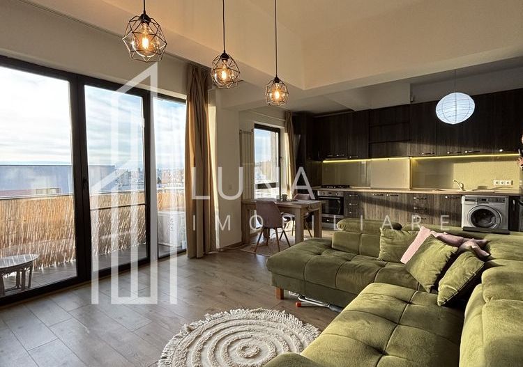 Apartament modern 2 camere de închiriat | 60 mp | Etaj 6 | Bloc nou - Poză 4