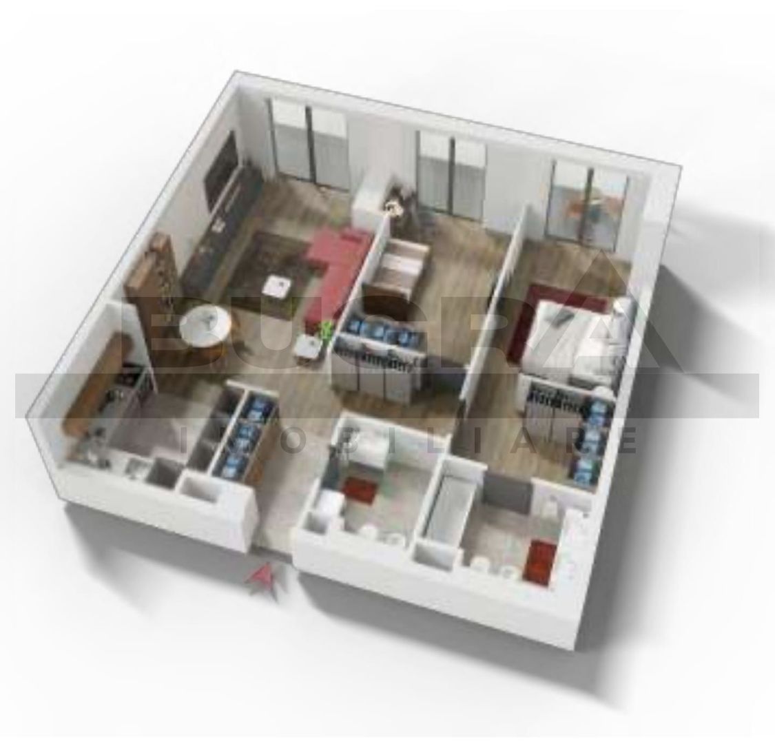 Apartament 3 camere - 97 mp,  ansamblu premium, zona Centrala - Poză 1