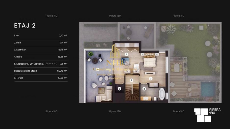 VILE DUPLEX LUX PIPERA | ULTRAMODERNE CU LIFT | 0 COMISION - Poză 22