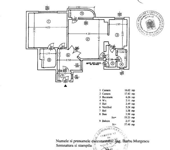 2 CAMERE| DECOMDATAT|VILA INTERBELICA| CALEA DOROBANTILOR - Schiță 16