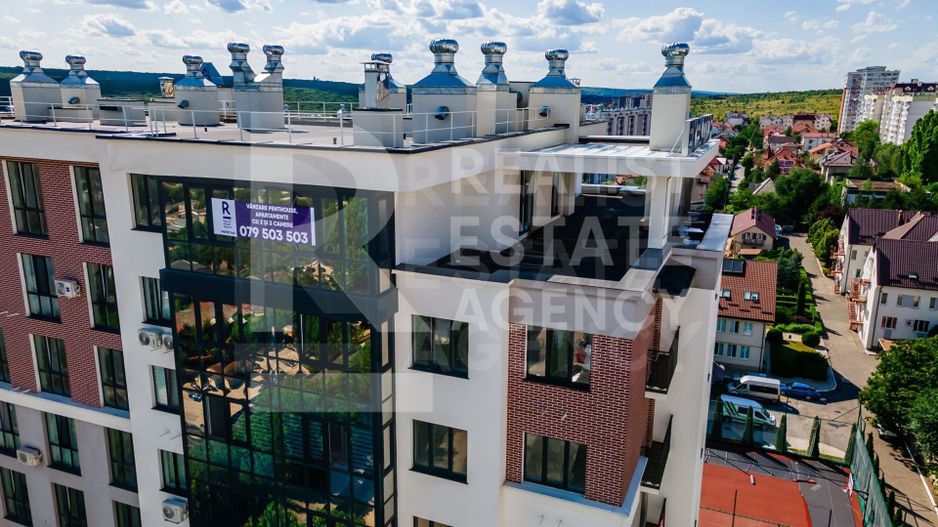 Vânzare, penthouse, 3 camere, str. Ion Buzdugan, Buiucani - Poză 1