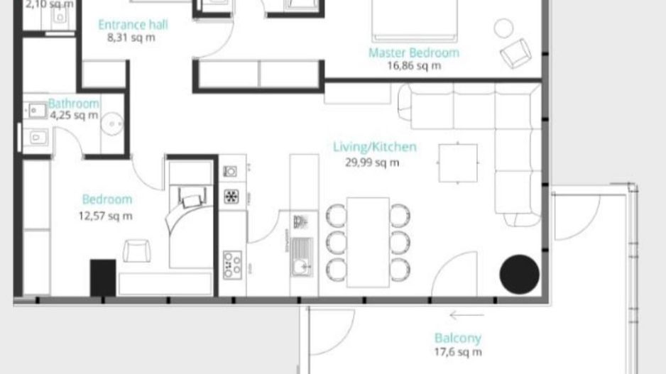 Apartament 3 camere Floreasca Aviatiei Up Site parcare boxa - Poză 8