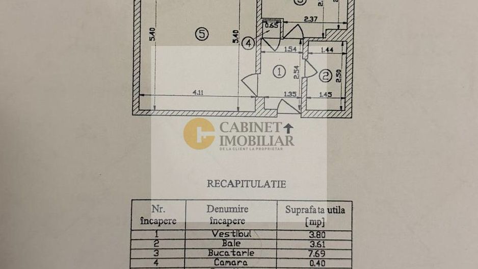 Apartament cu 1 camera I Etaj intermediar I Decebal -Muncii I 1994 - Poză 8