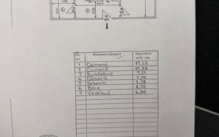 2 Camere-54MP | Decomandat | 1985 | 2 Lifturi | 5/8 | M Crangasi 6 min - Schiță 9