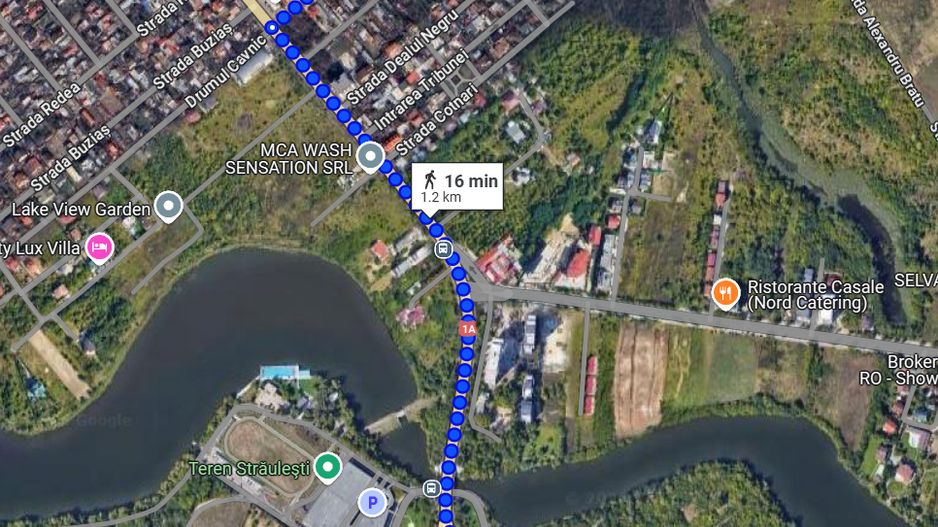 Teren Straulesti 3400 mp | deschidere 54m | metrou Straulesti - Poză 4