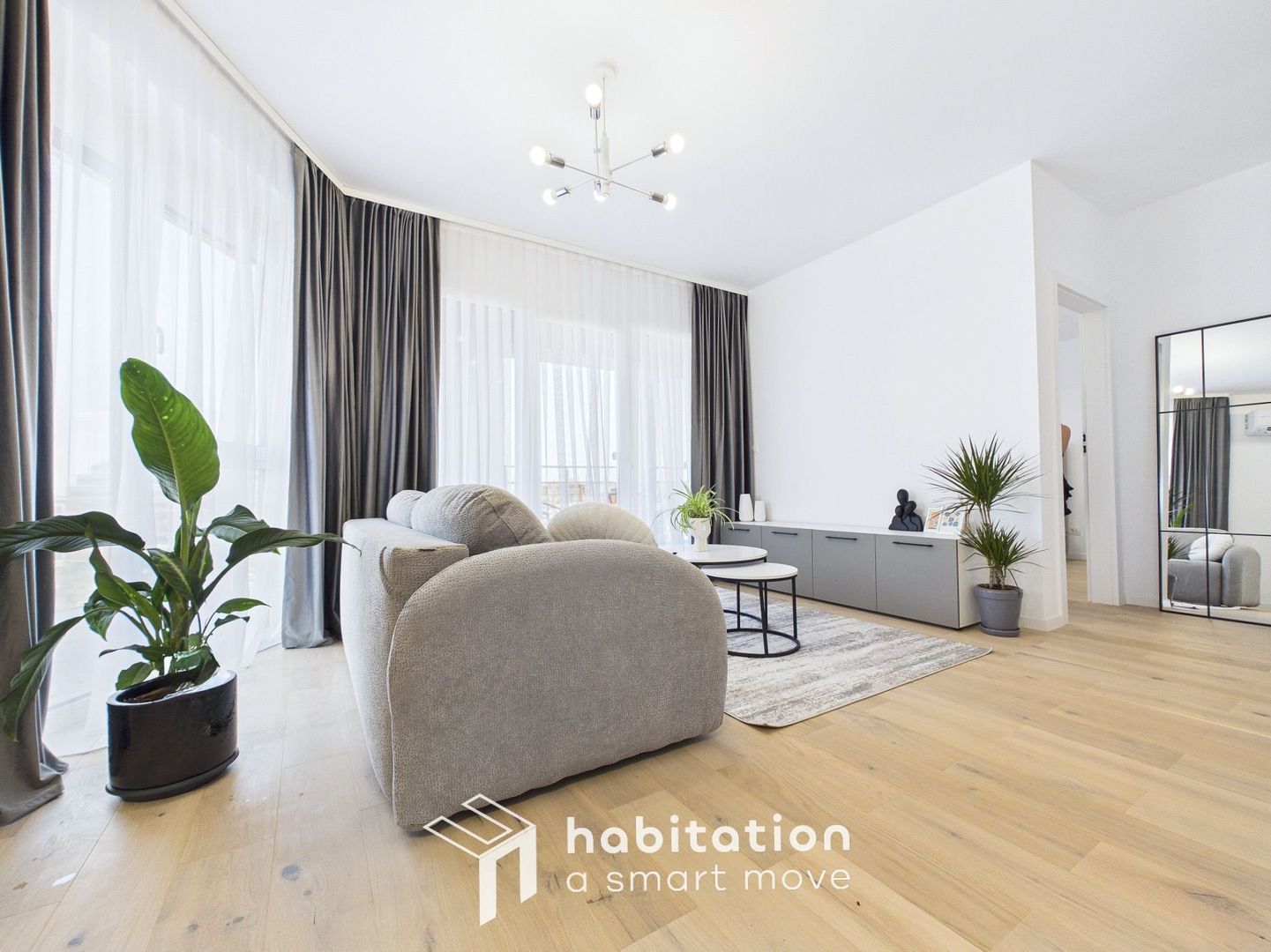 Apartament cu vedere spectaculoasă, prima închiriere,  Nord One - Poză 14