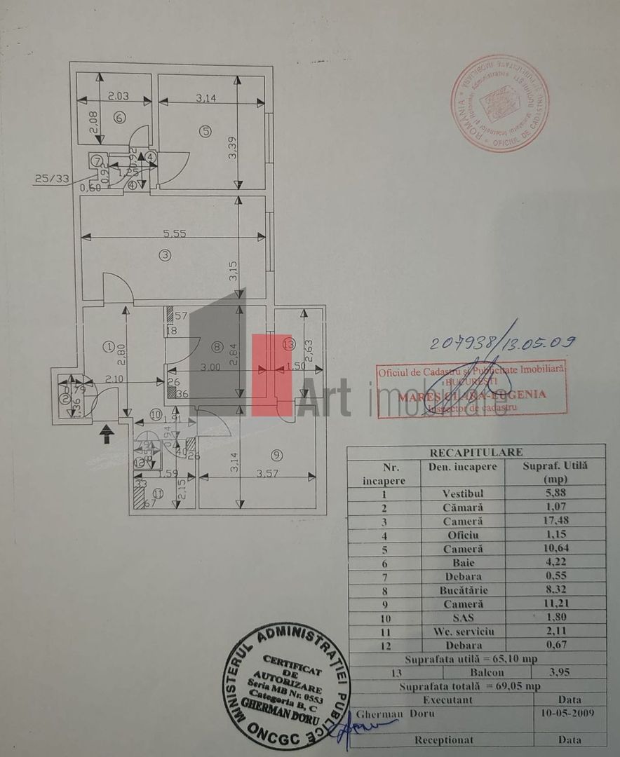 Apartament 3 camere Aleea Diham nr.2 - cel mai mic pret din zona - Poză 1