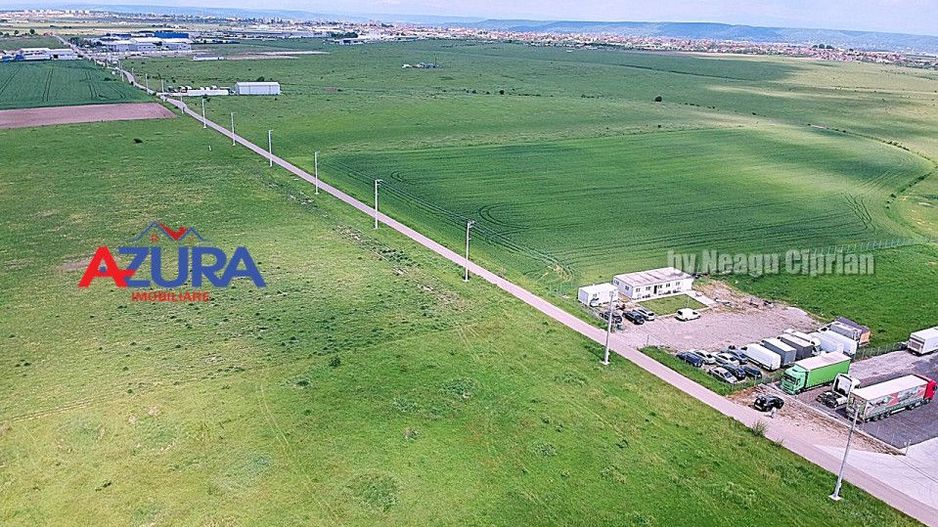 Vanzare  teren industrial, pretabil constructie hale - Poză 9