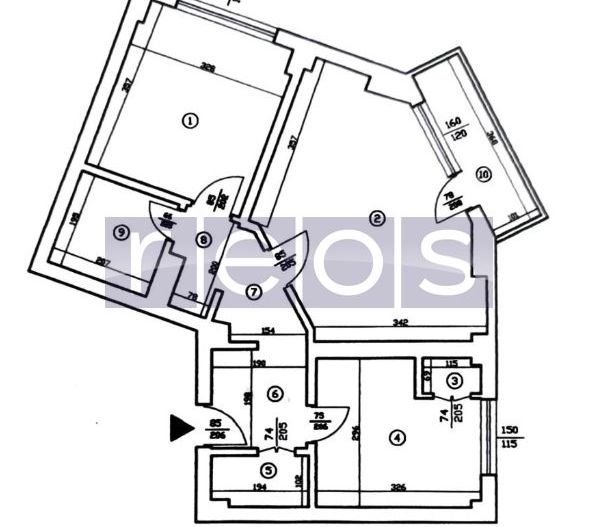 VANZARE 2 CAMERE | DECOMANDAT | BLOC 1982 | ZONA TITULESCU - Schiță 9