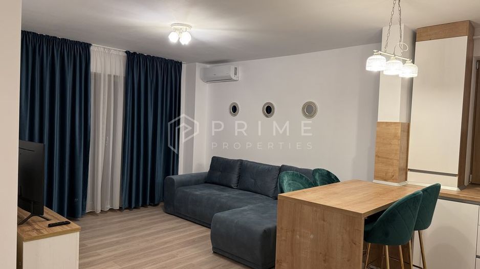 Apartament cu 2 camere, mobilat si utilat lux, de închiriat, bloc nou - Poză 1