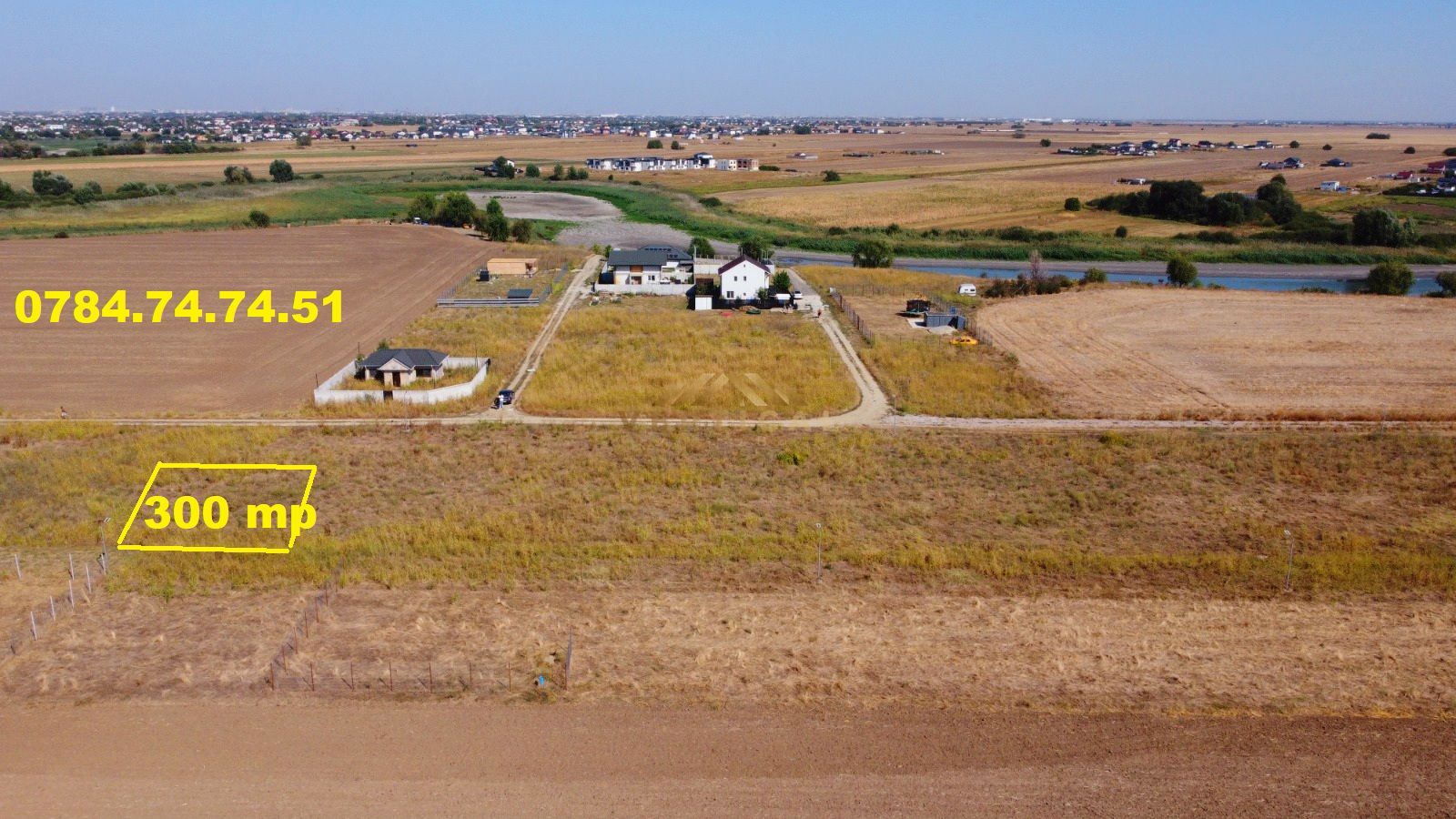 Teren intravilan construibil  - comuna Berceni - Poză 1