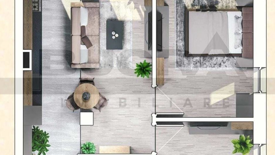 Apartament de 3 camere, bloc nou, parcare subterana, zona Apahida - Poză 2