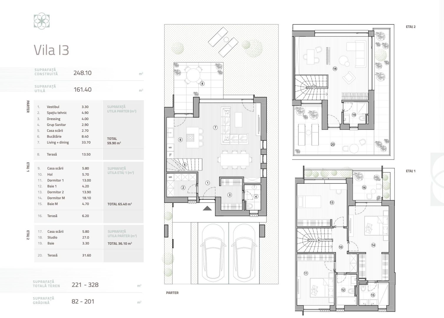 Vila de lux | Rooftop | Ansamblu exclusivist | Pipera - Schiță 3