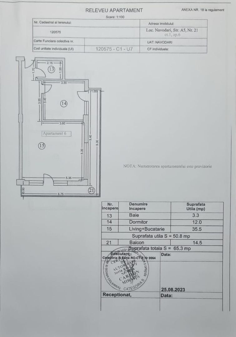 Apartament de vanzare 2 camere- vedere la mare - Poză 19