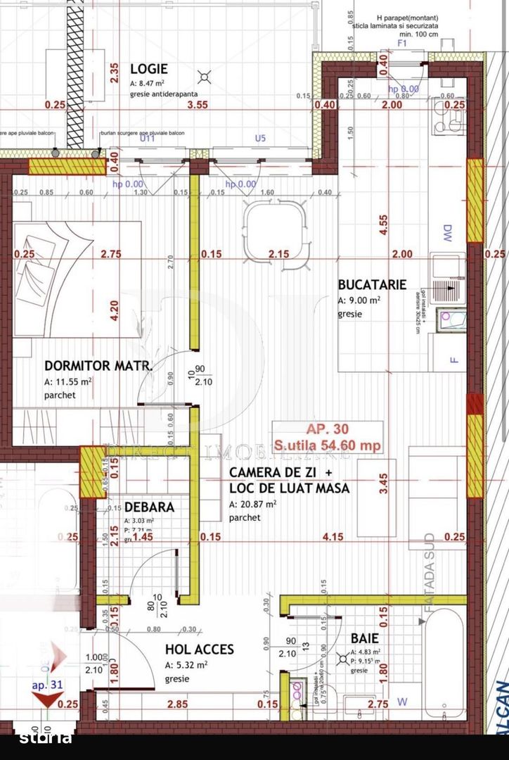 Apartament ultramodern / etaj intermediar - Poză 12