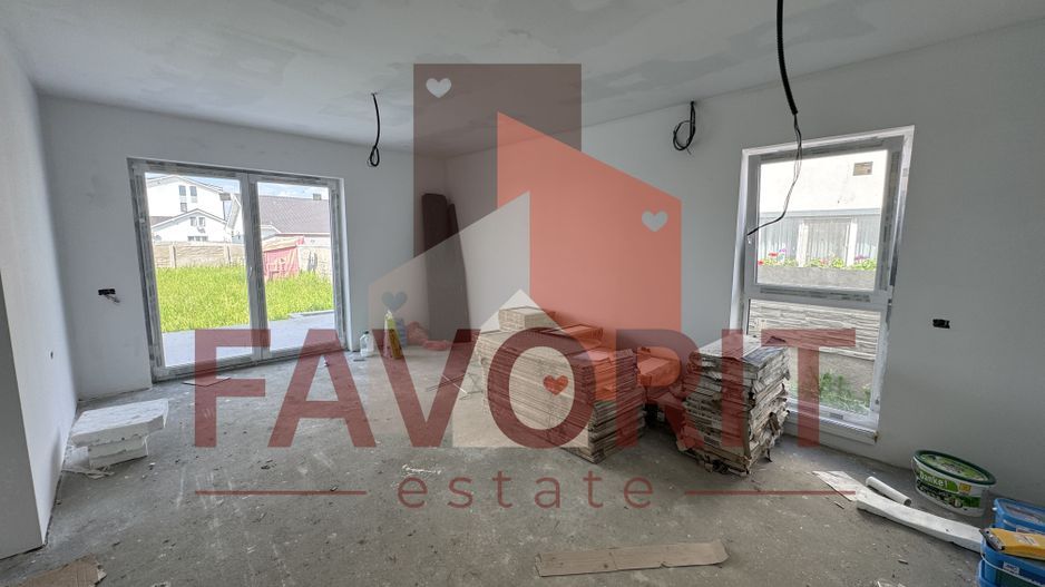 Duplex 5 camere ,despartit prin camera tehnica, finisat la cheie in Mosnita - Poză 6