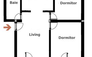 Apartament 3 camere, parcare, zona Apahida! - Poză 15