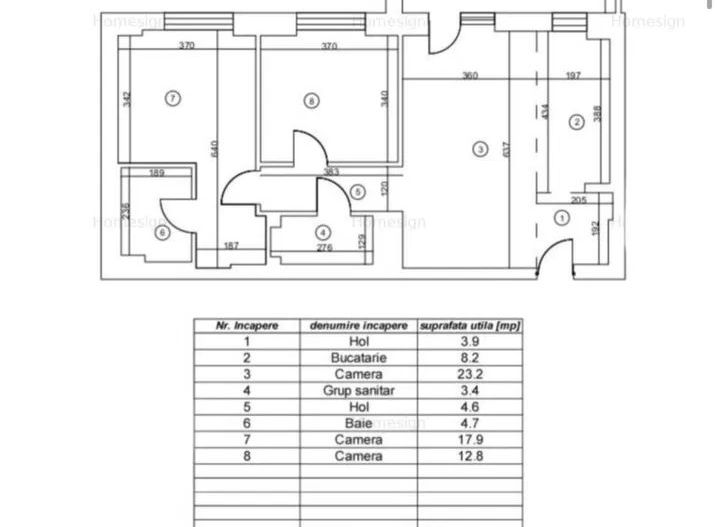 Apartament 3 camere de închiriat – Aviatiei Tower - Poză 8