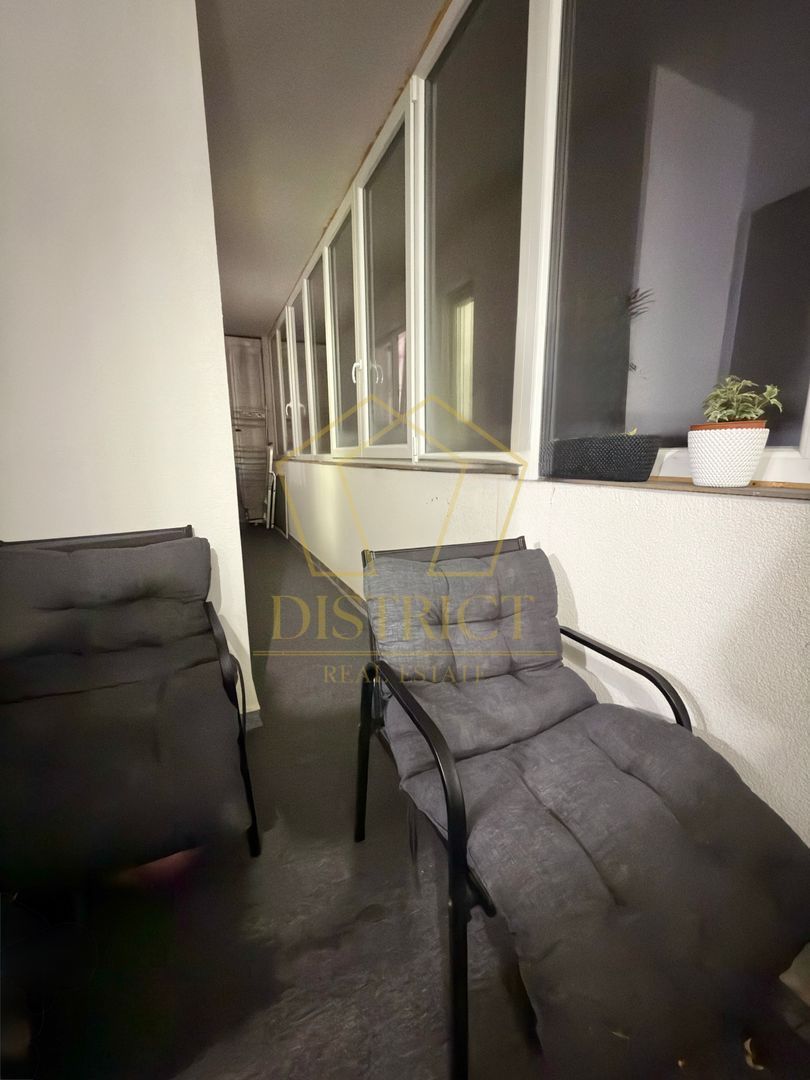Apartament cu 3 camere, dressing si debara mobilat la etaj intermediar in Giroc. - Poză 12