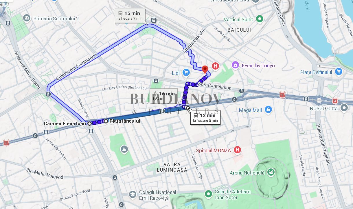Apartament cu 2 camere - decomandat - Mega Mall - Pantelimon - Poză 19