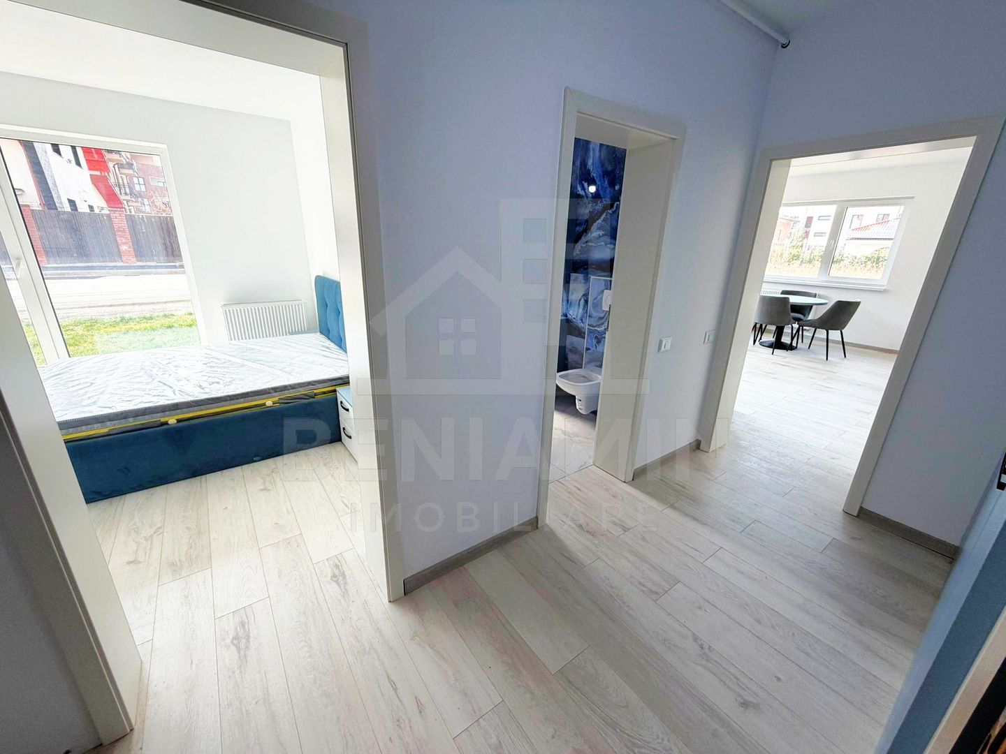 2 Camere-Coresi-Parcare subterana-55mp-Nelocuit-Mobilat-Utilat-Liber - Poză 10