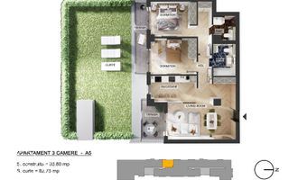 Apartamente 3 camere, Pipera, comision 0 % - Poză 29