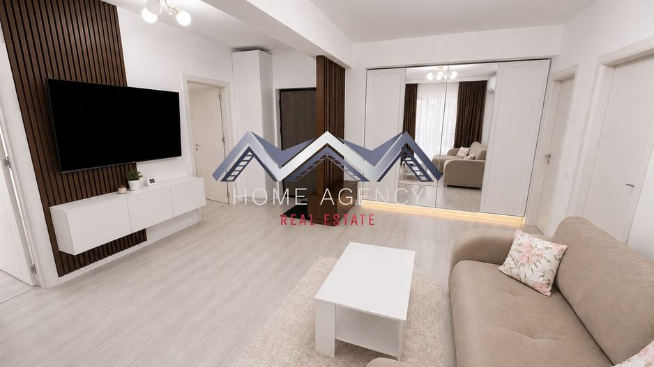 Apartament 3 camere | Otopeni central | mobilat, utilat | parcare subterană - Poză 1
