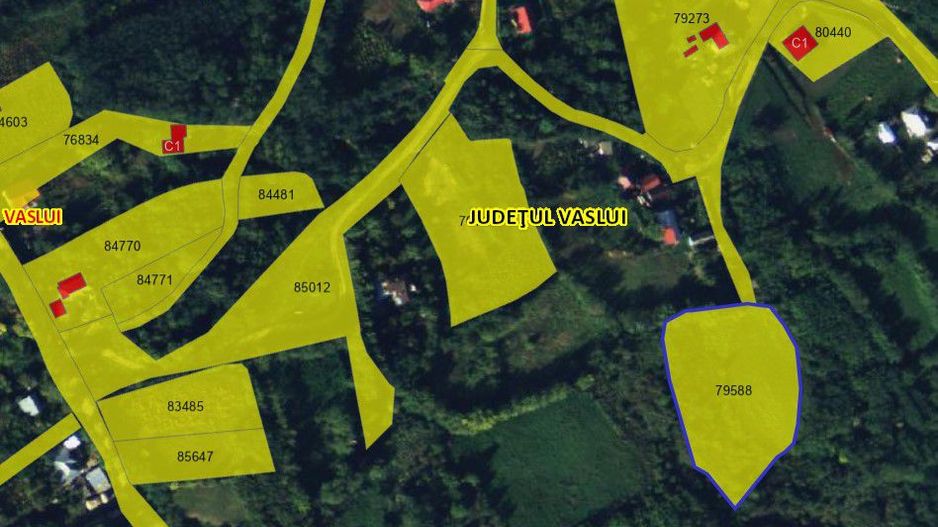 Teren INTRAVILAN, zona BAHNARI - VIISOARA; - Poză 1