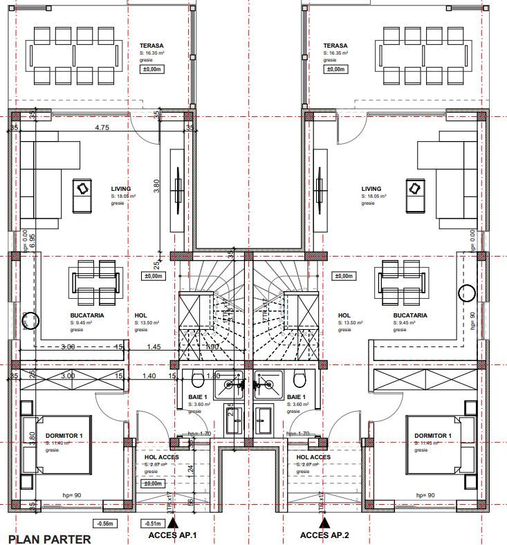 COMISION 0, DUPLEX PREMIUM, 5 Camere, 116mp, 301mp TEREN, MOȘNIȚA NOUĂ - Poză 8
