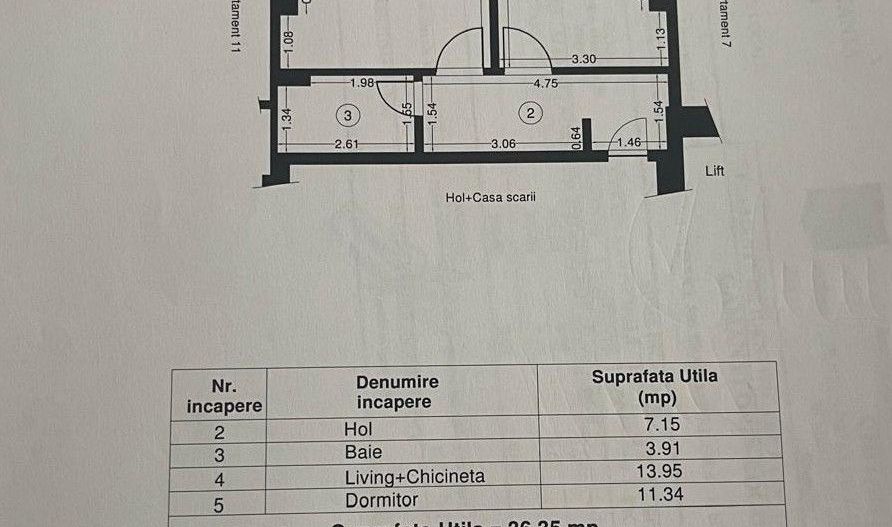 Apartament 2 camere Mamaia Nord - Schiță 11